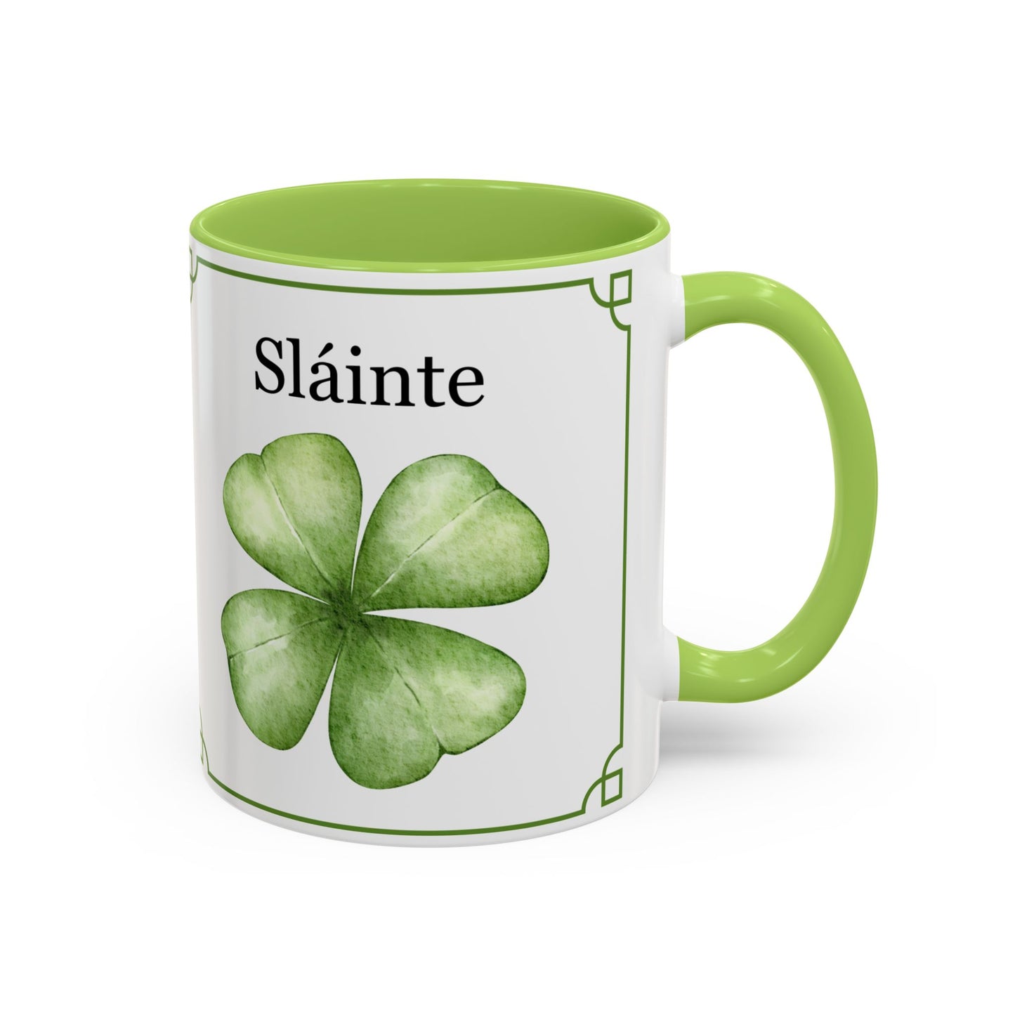 St. Patrick's Day Slainte Coffee Mug (11, 15oz) The Perfect St Patrick's Day Mug For The Entire Year