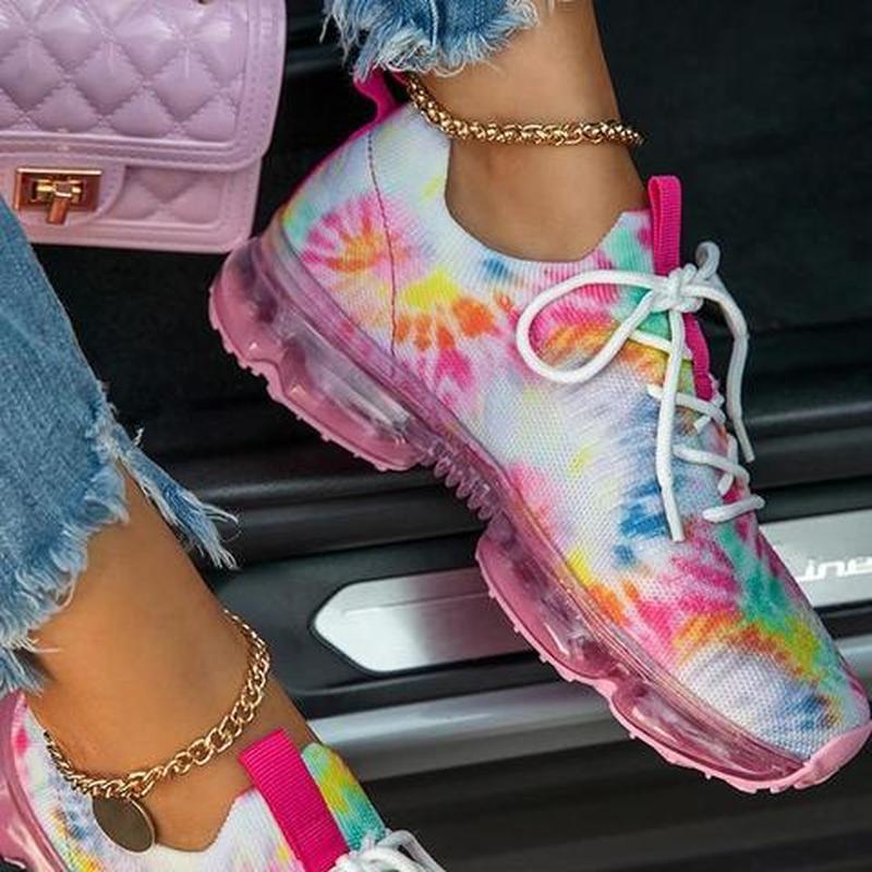 Women's Casual Sneakers-Shoes Mesh Air-Cushion Flat