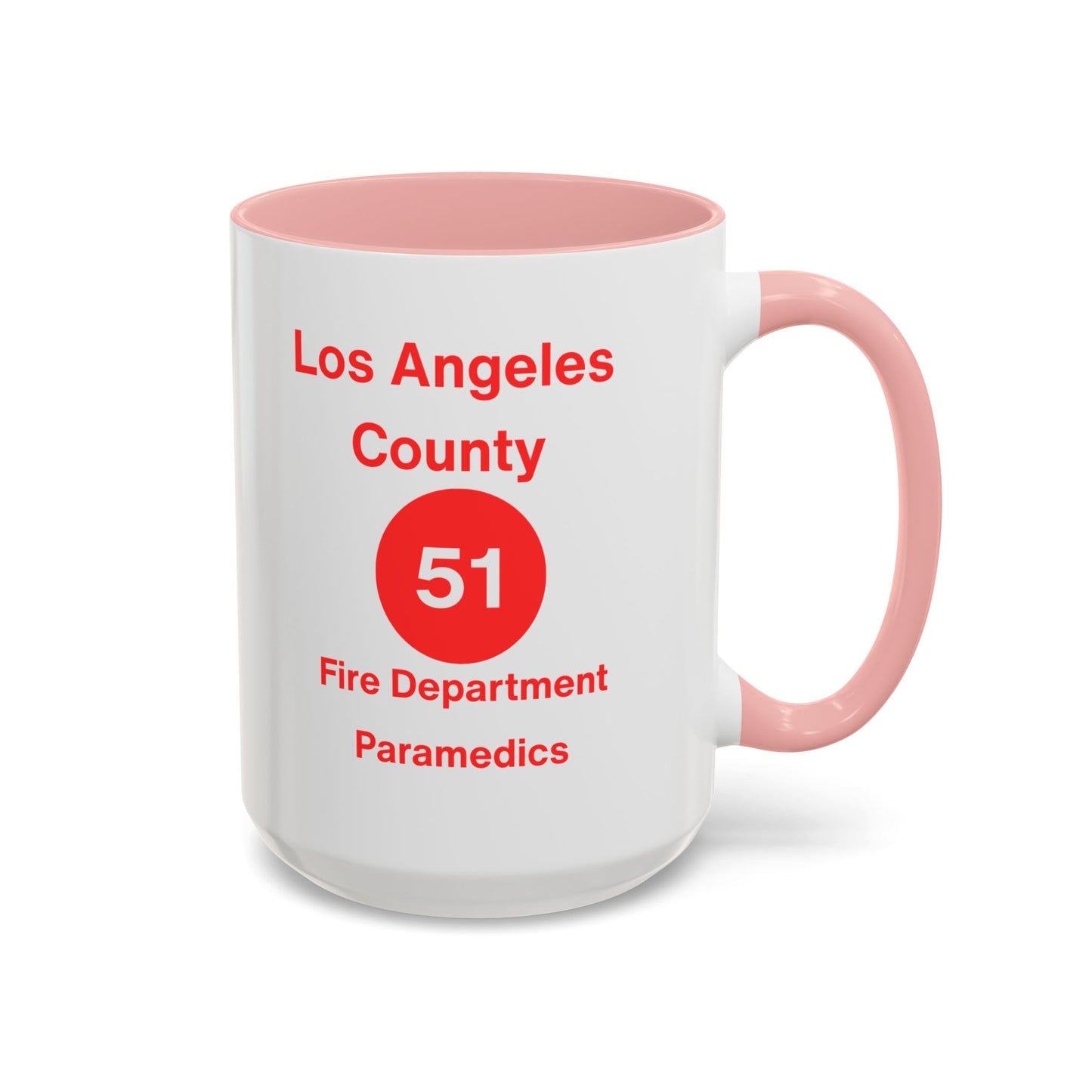 Emergency Paramedic Squad 51 Accent Coffee Mug (11, 15oz)