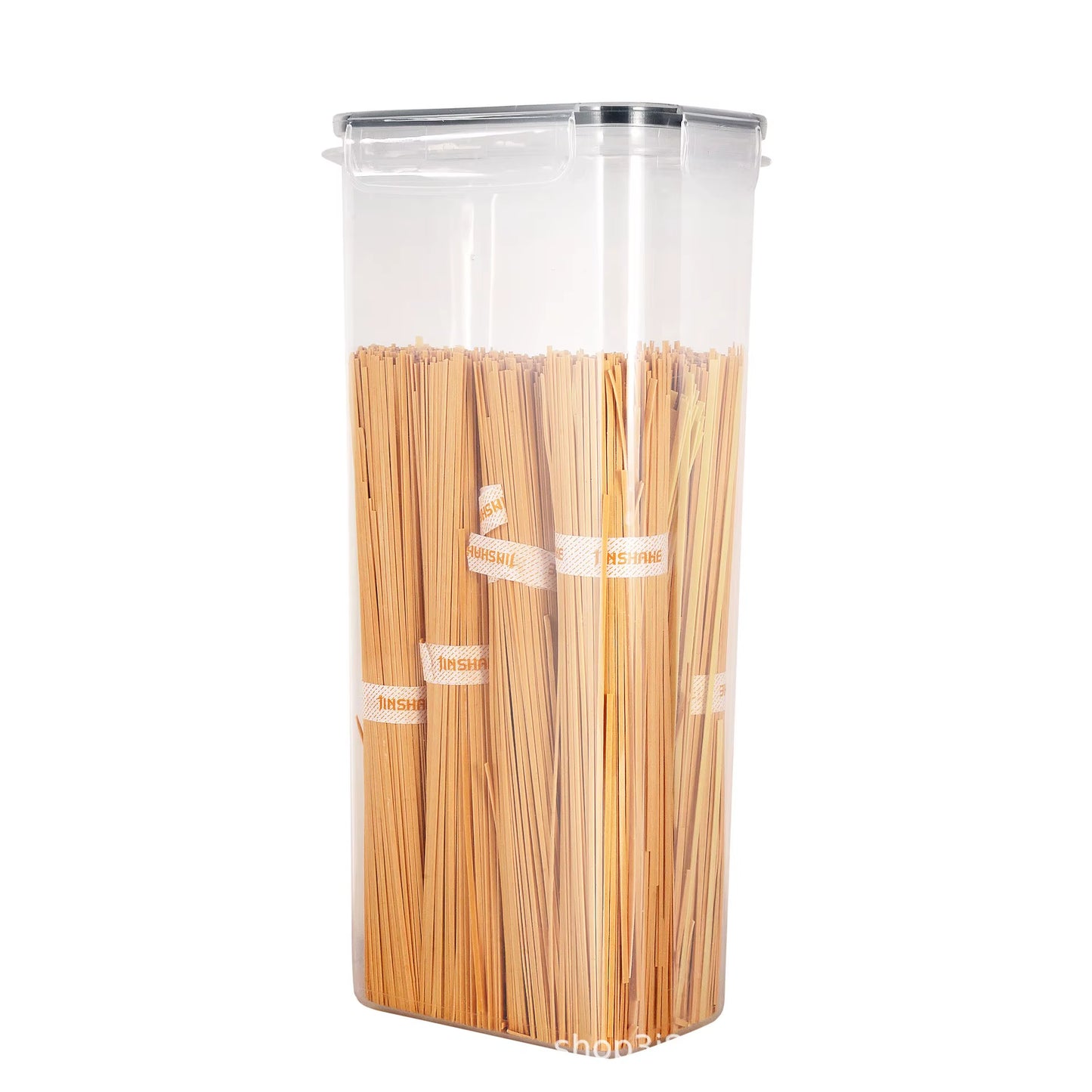 Kitchen 7Pcs Food Containers Set BPA Free Plastic Airtight Storage Box with 10Stickers and Pen