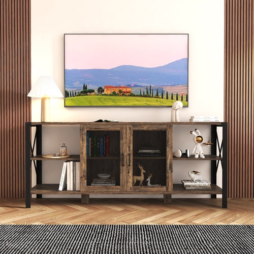 TV Stands for Living Room, Industrial TV Stand for Bedroom Furniture,