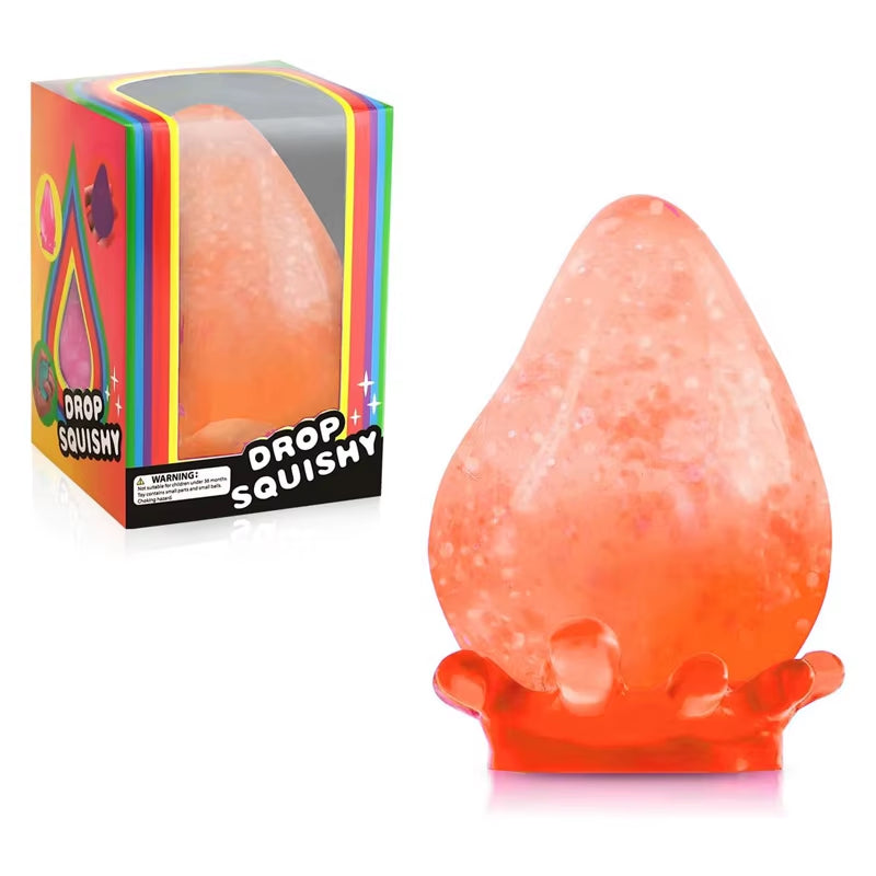 Ice Squishy Drop Malt Sugar Balls Fidget Toys Stress Cube Anxiety Stress Relief Soft Sensory Calming Toys for Kids Adults