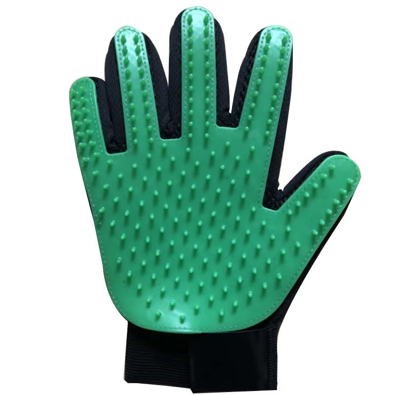 Multicolor Silicone Pet Gloves Cat Dog Hair Removal Dog Supplies Comb Hair Removal Brush Rubber Sticky Hair Gloves