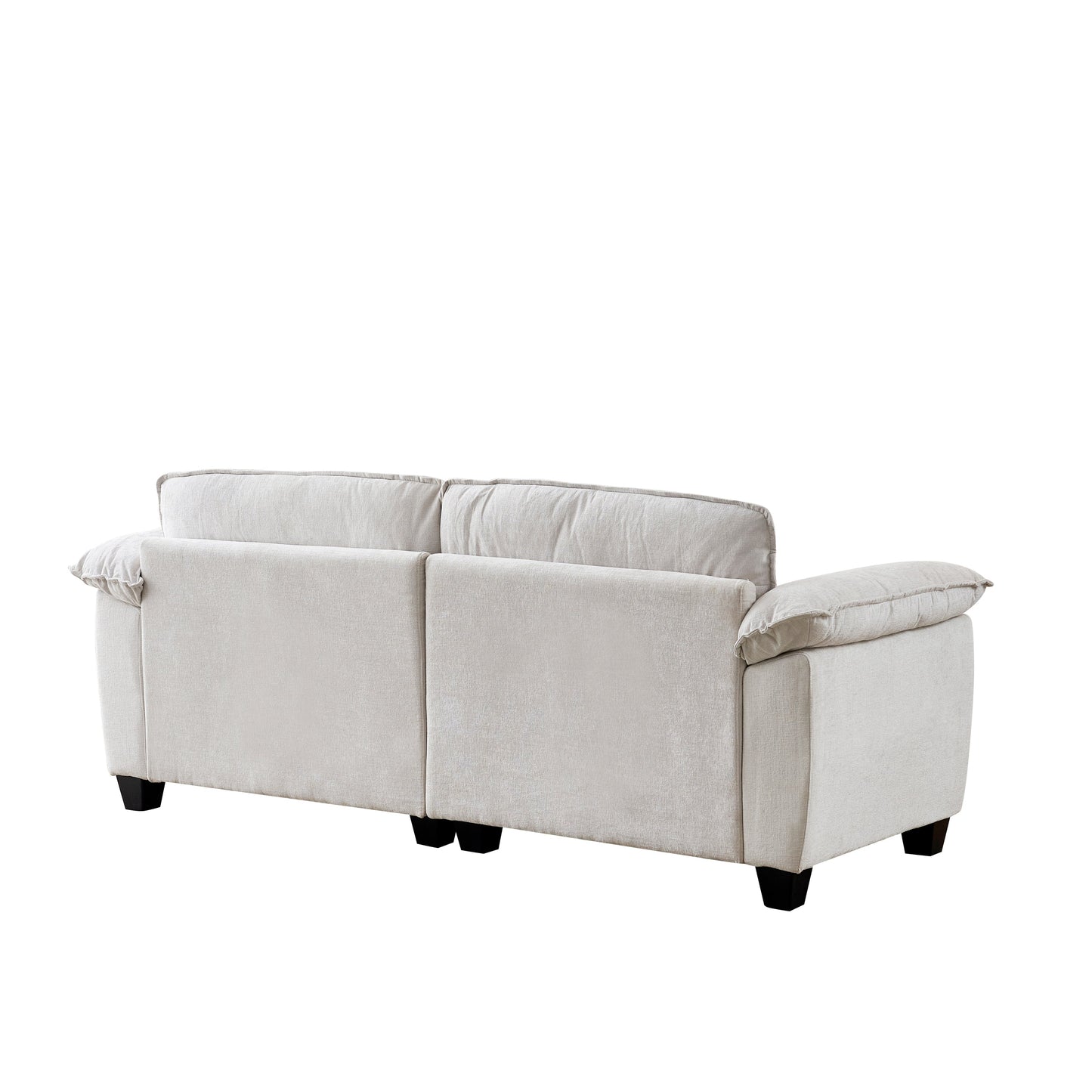 Living Room - Big Loveseat Luxury Couch with Soft Chenille