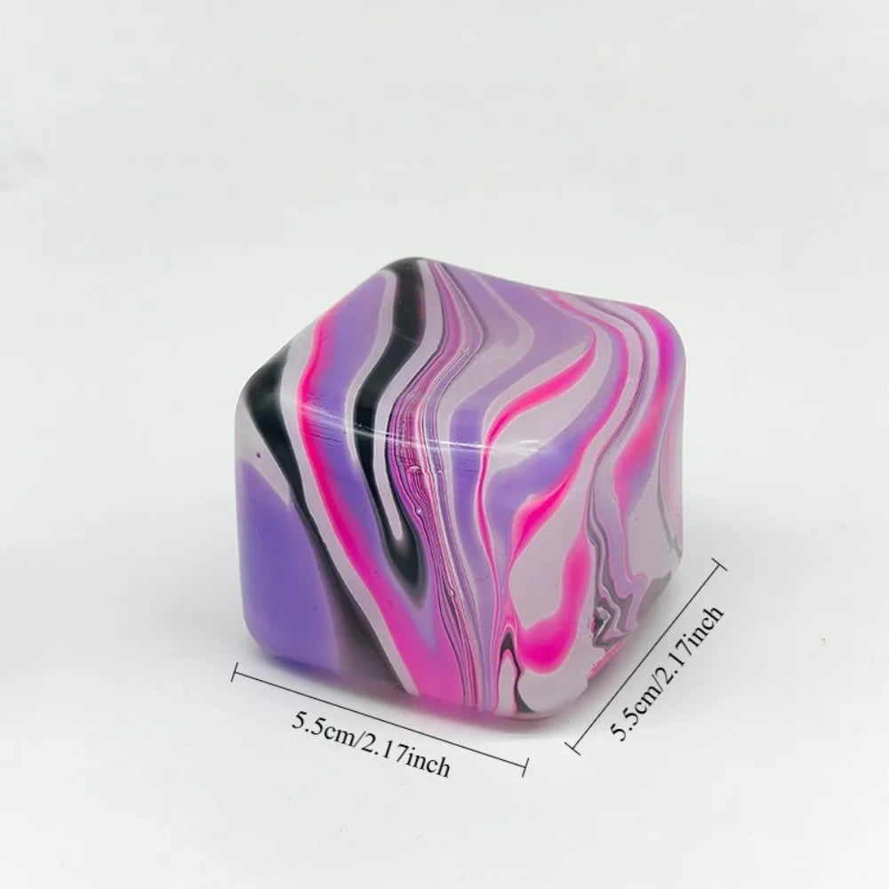 2026 Needoh Nice Cube Sensory Squeeze Toy with Super Solid Squish Stress Relief Anxiety Sensory Tool - 2.17" Cube New