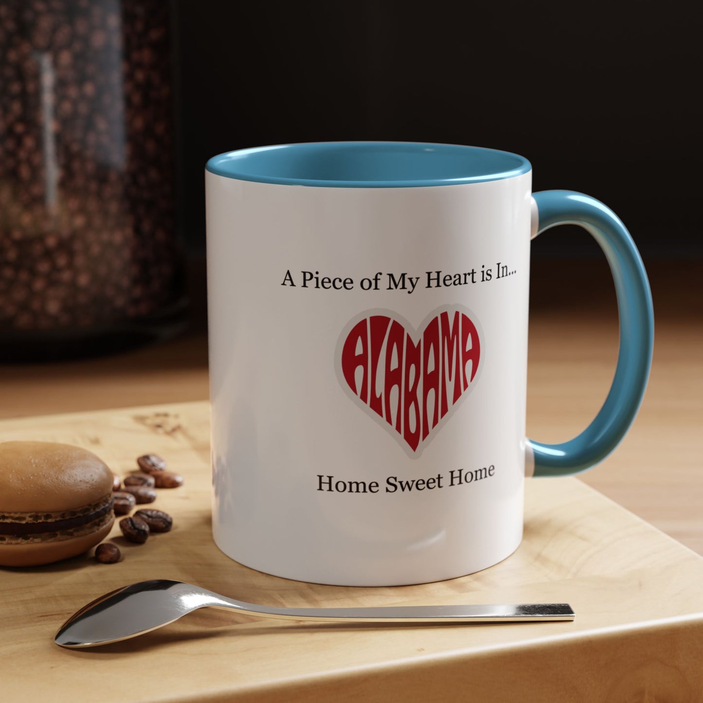 Alabama "A Piece of My Heart is in Alabama" Coffee Mug (11, 15oz)