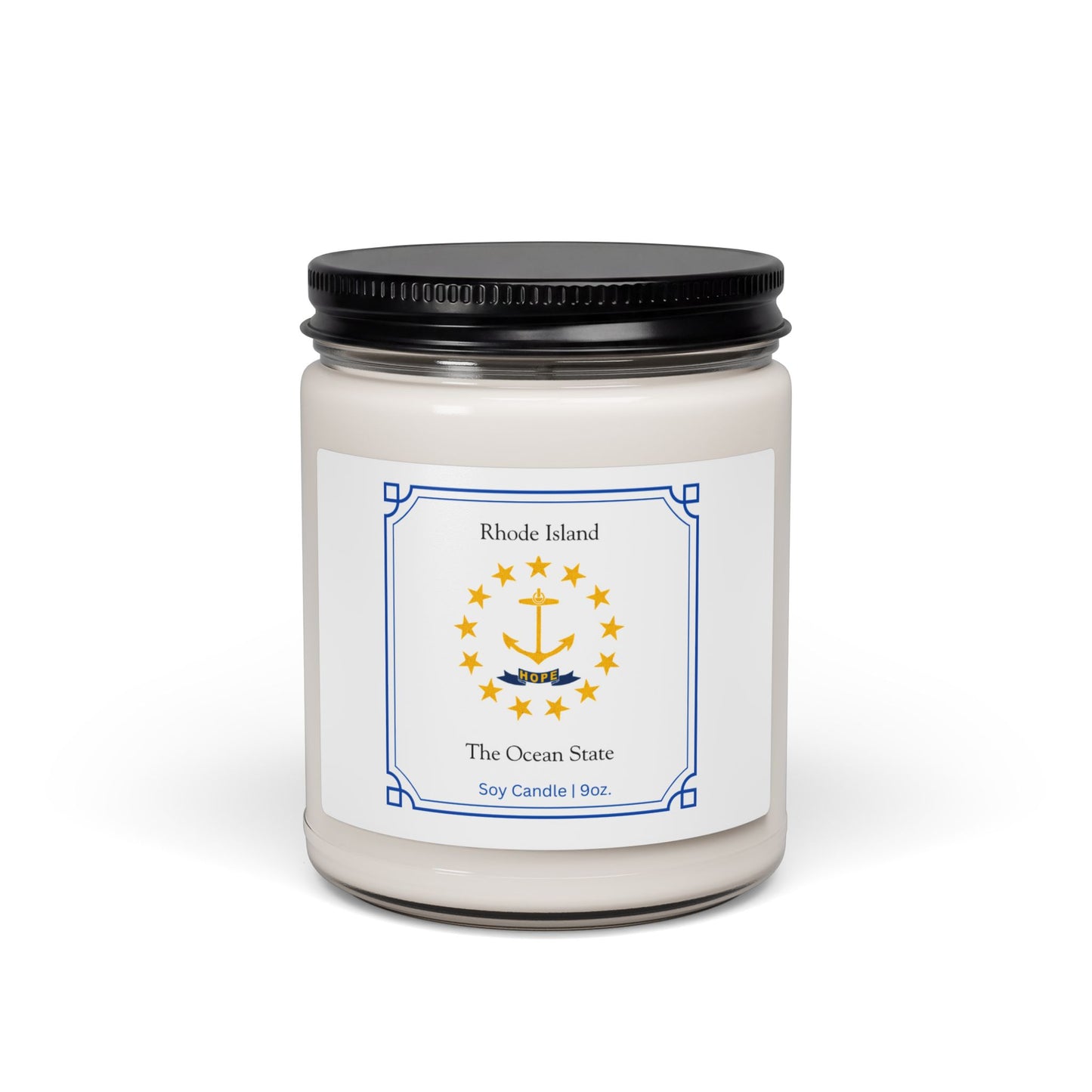 Rhode Island Scented Soy Candle, 9oz