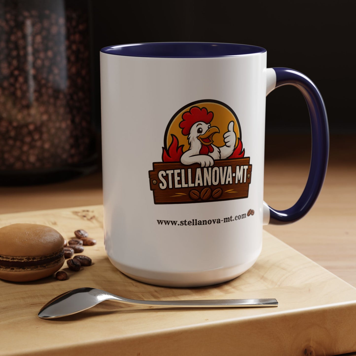 StellaNova-MT "Freshness You Can Taste" Accent Coffee Mug (11, 15oz)