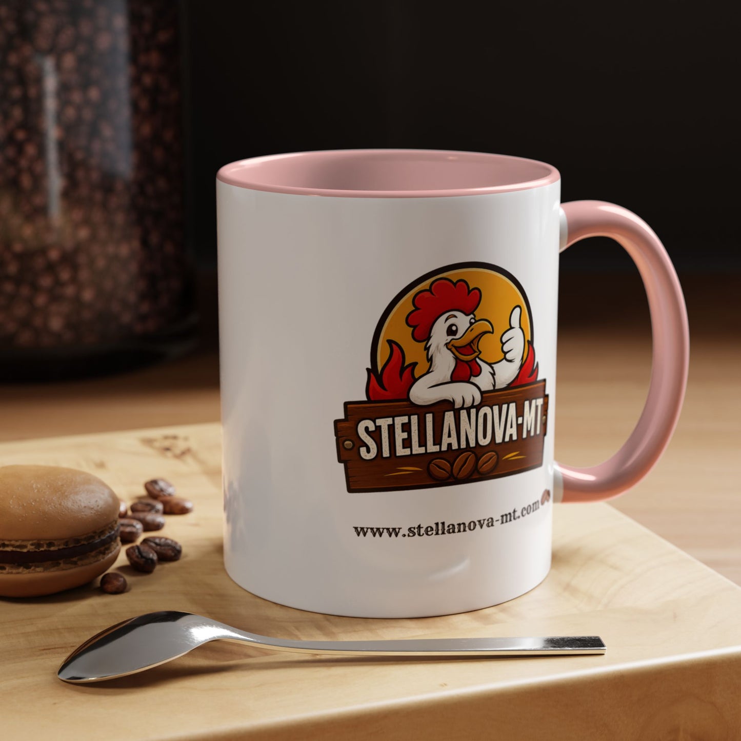 StellaNova-MT "Freshness You Can Taste" Accent Coffee Mug (11, 15oz)