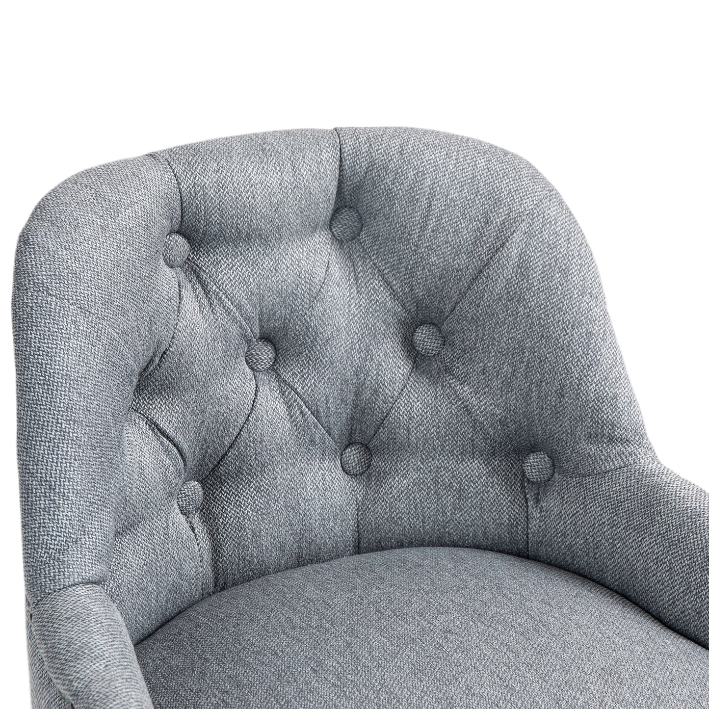 Bar Stools Set of 2 - Counter Height Chairs with Footrest for Kitchen