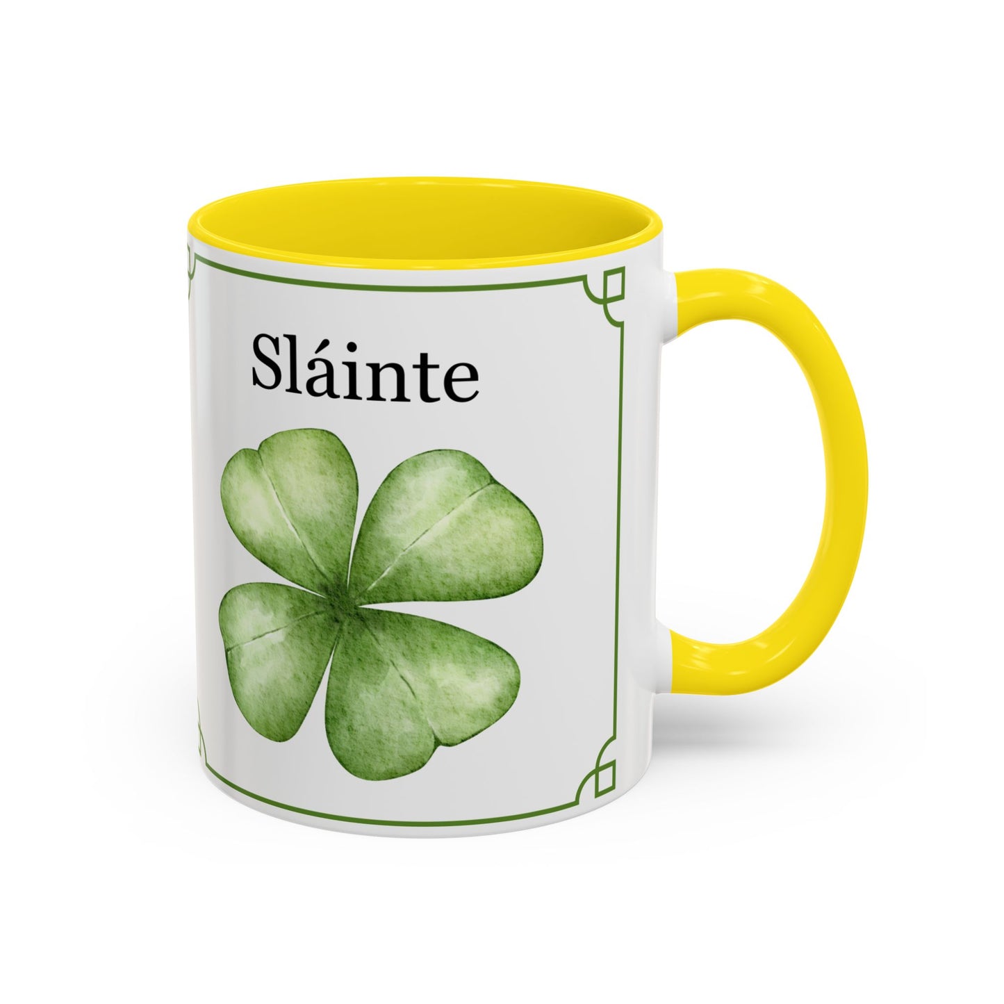 St. Patrick's Day Slainte Coffee Mug (11, 15oz) The Perfect St Patrick's Day Mug For The Entire Year