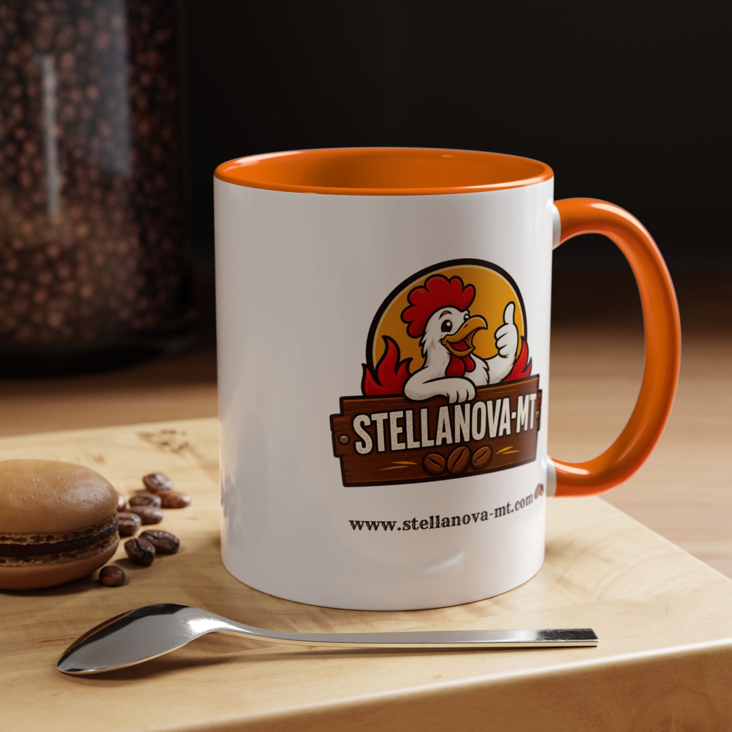 StellaNova-MT "Freshness You Can Taste" Accent Coffee Mug (11, 15oz)