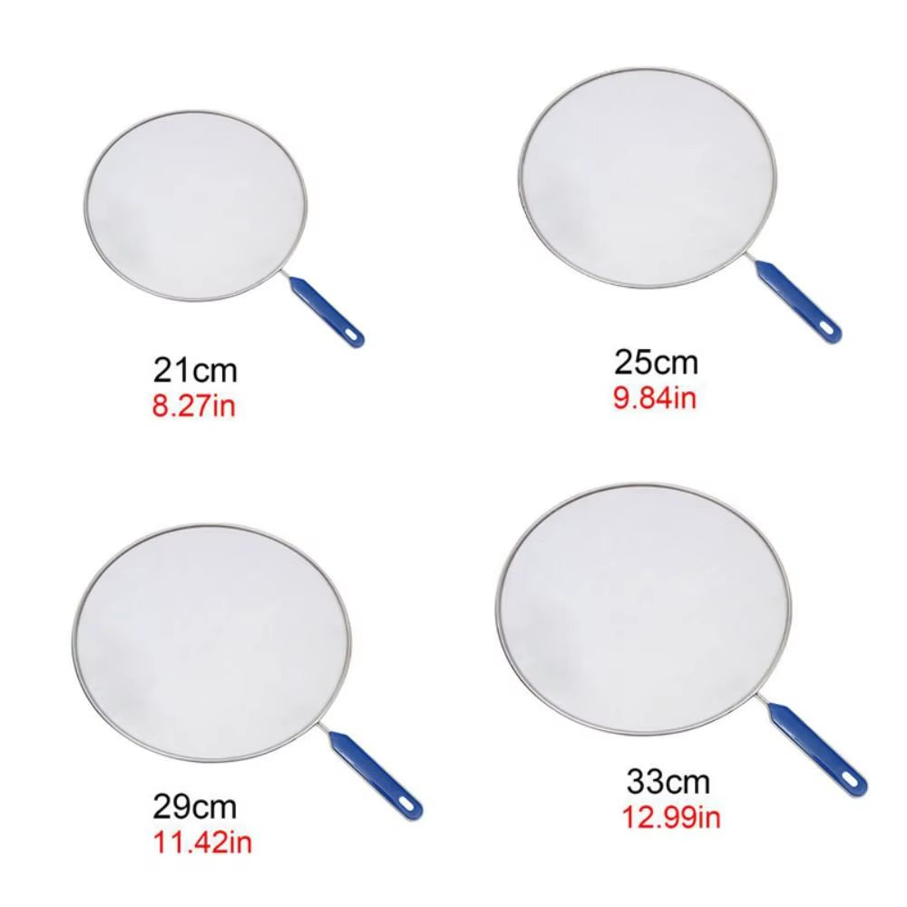 Grease Splatter Screen Guards Mesh anti Splatter Guard Oil Net Splash Cover Pan Pot Frying Oil Cooking Cover Kitchen Tools