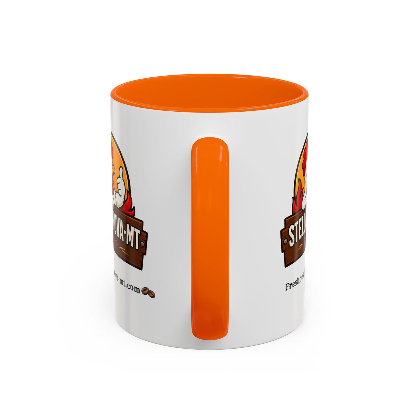 StellaNova-MT "Freshness You Can Taste" Accent Coffee Mug (11, 15oz)