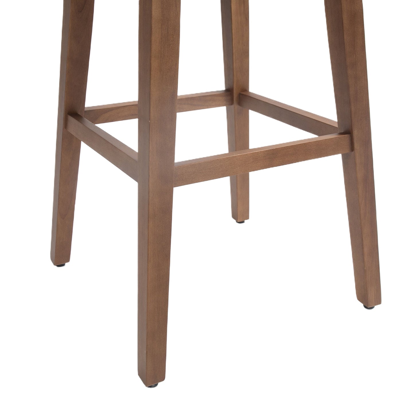 Bar Stools Set of 2- Counter Height Chairs with Footrest for Kitchen.
