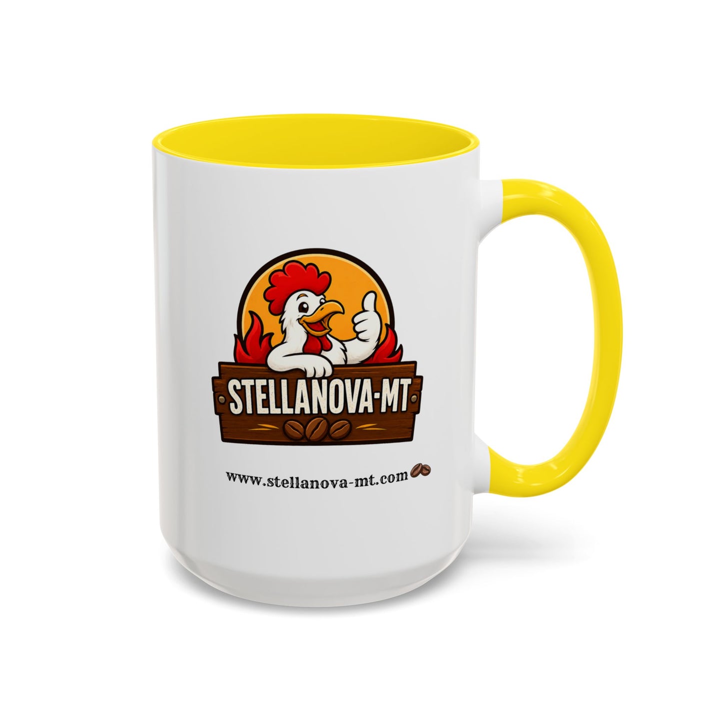 StellaNova-MT "Freshness You Can Taste" Accent Coffee Mug (11, 15oz)