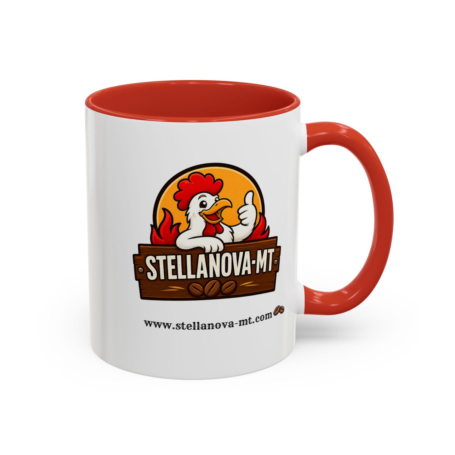 StellaNova-MT "Freshness You Can Taste" Accent Coffee Mug (11, 15oz)