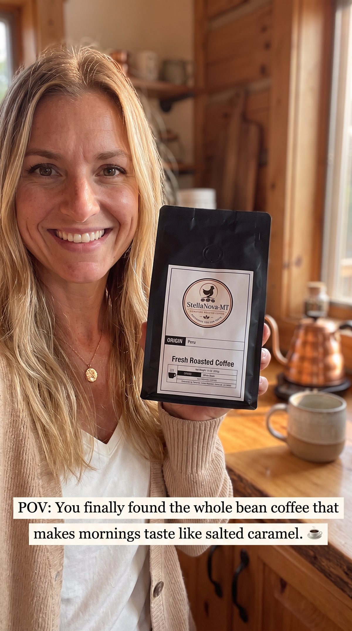 StellaNova-MT Signature Gourmet Roasted Peru Coffee