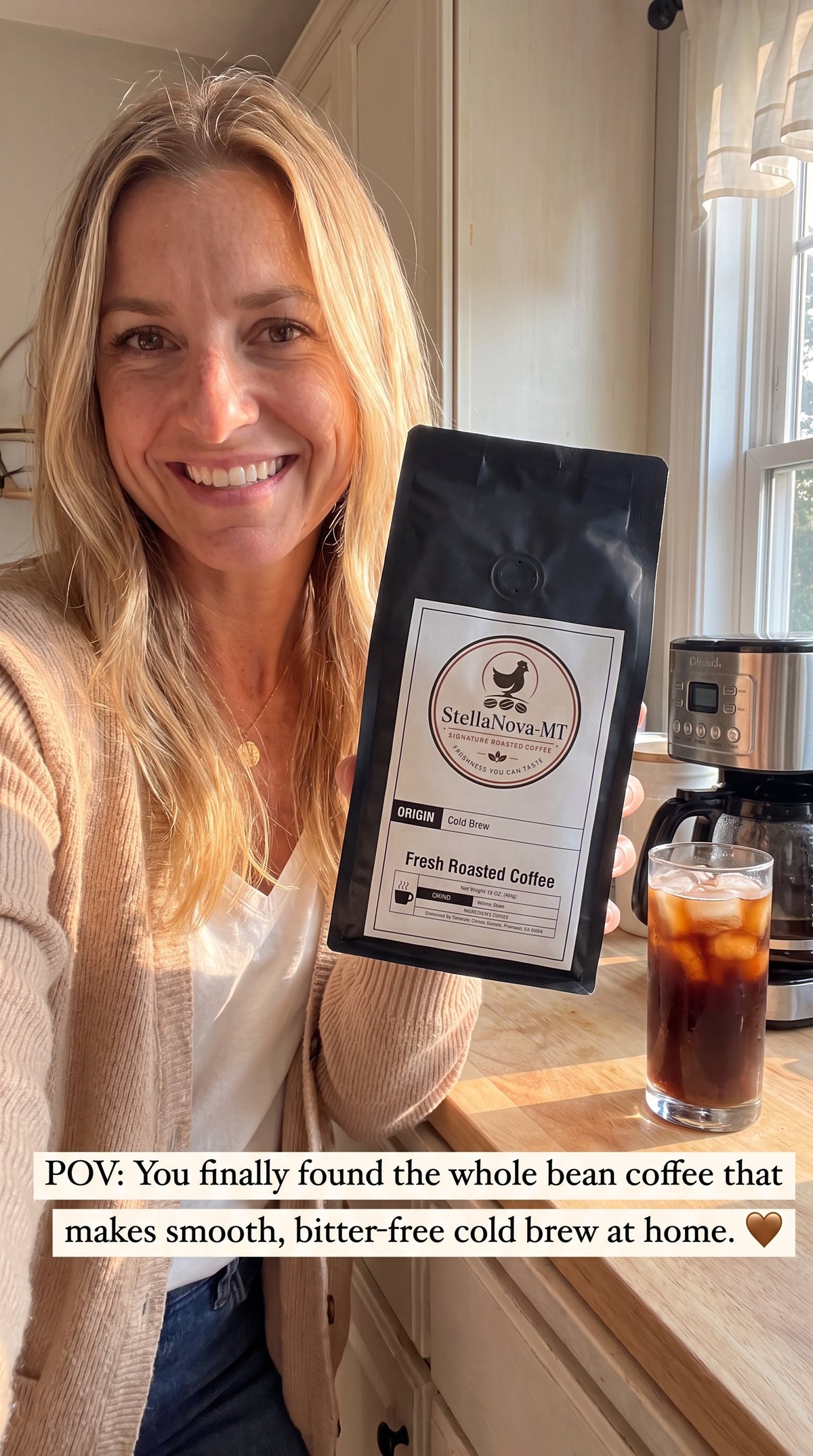 StellaNova-MT Signature Gourmet Roasted Cold Brew Coffee