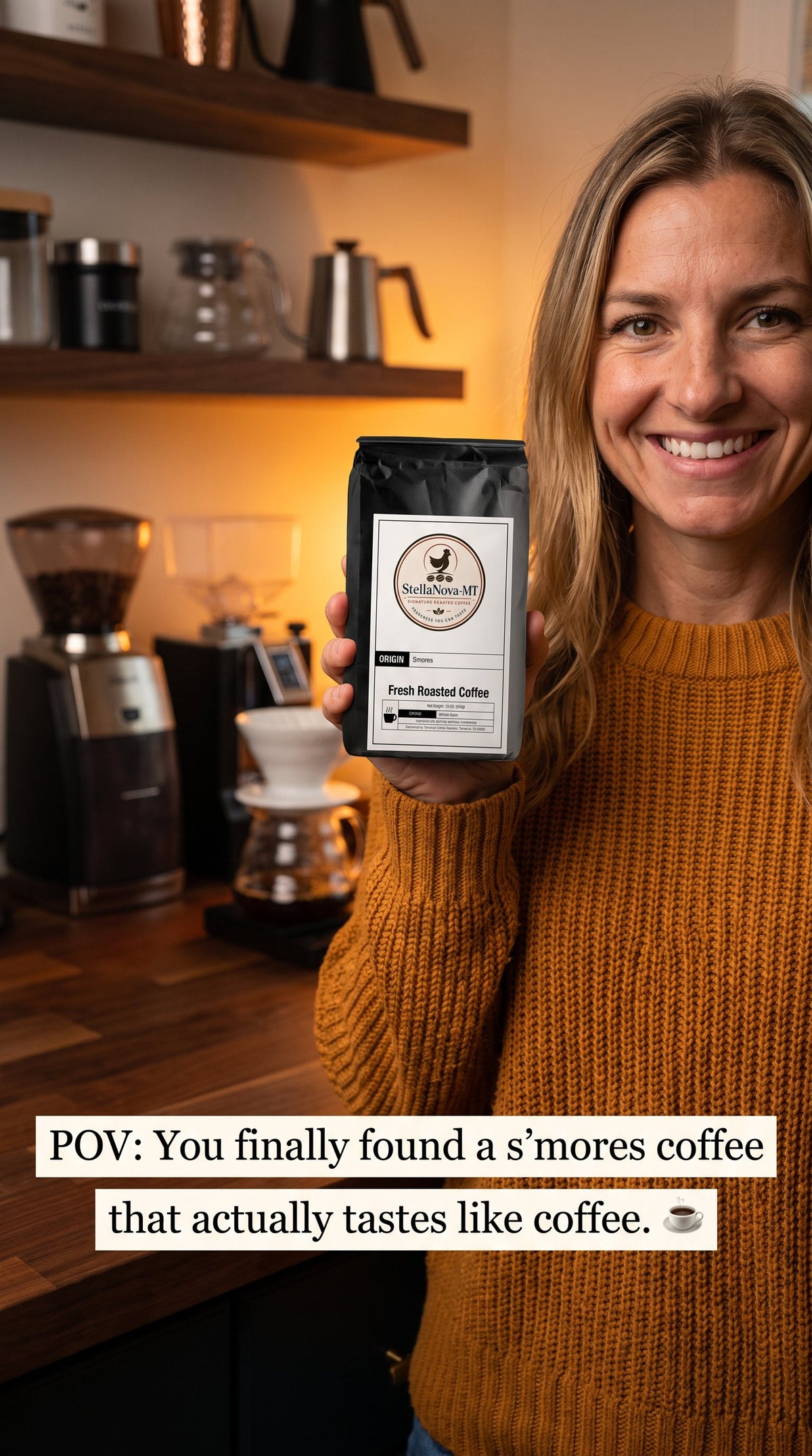 StellaNova-MT Signature Gourmet Roasted Smores Coffee
