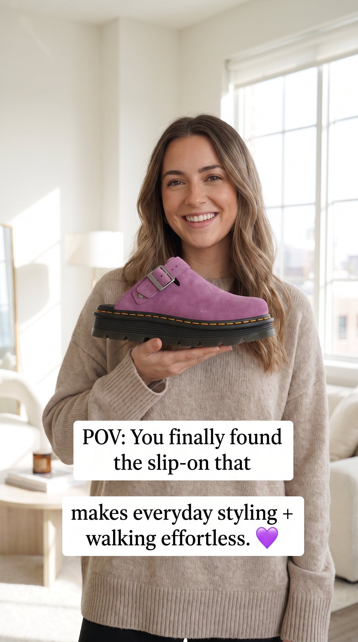StellaNova-MT Women's Suede Platform Mules – Slip-On Clogs