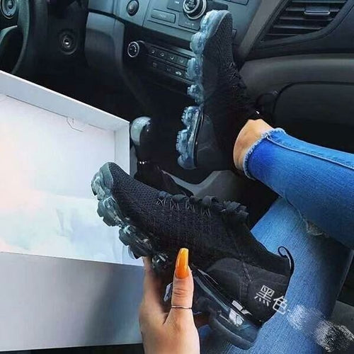 Women's Casual Sneakers-Shoes Mesh Air-Cushion Flat