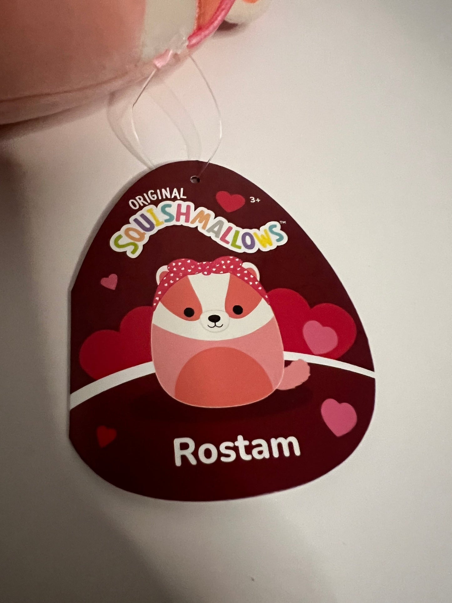 Squishmallows 5" Rostam the Badger - 2024 Kelly Toy