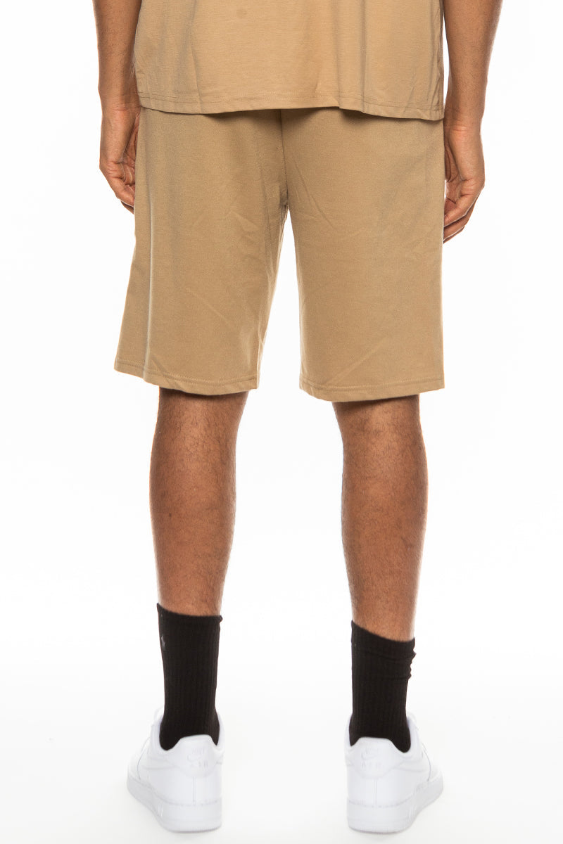 Checkered Men's Detail Shorts EMS4102