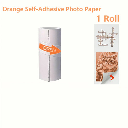 Cute Shape Instant Print Camera, 1080P HD Dual-Lens Camera Instant