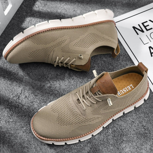 Men's Casual Breathable Walking Shoes.