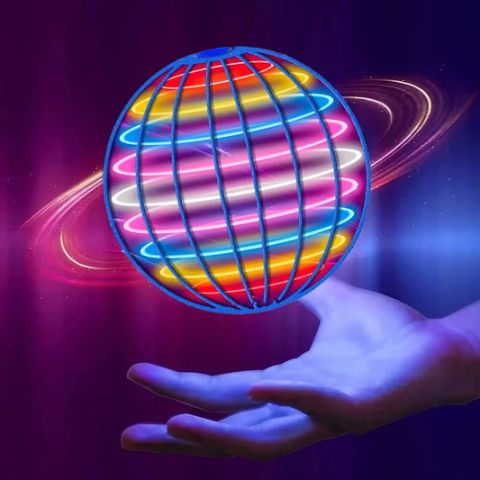 Flying Ball Boomerang Flyorb Magic With LED Lights Drone Hover Ball