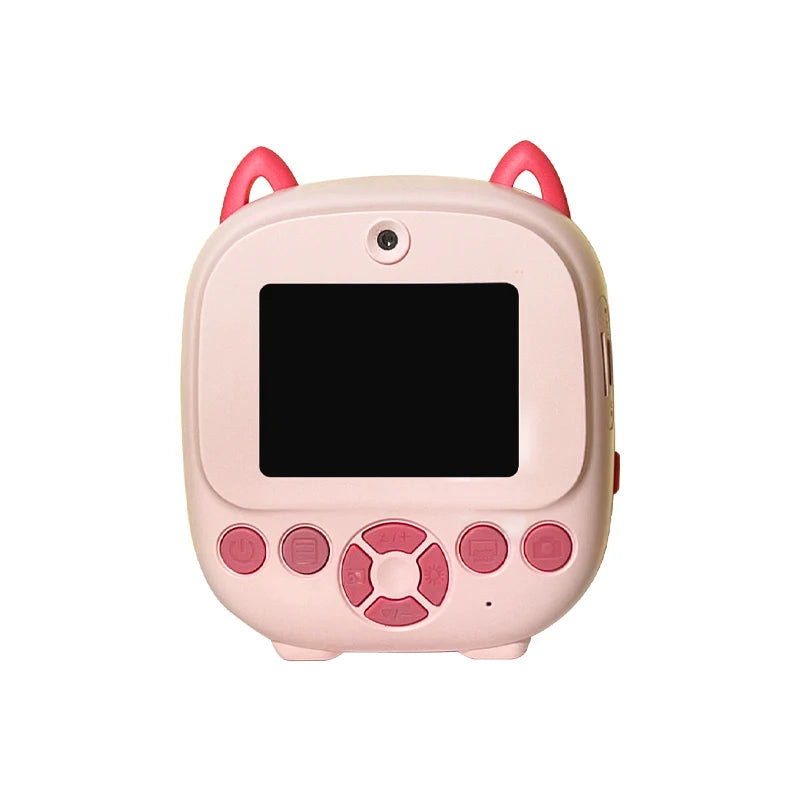Cute Shape Instant Print Camera, 1080P HD Dual-Lens Camera Instant