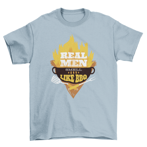Real Men BBQ T-shirt