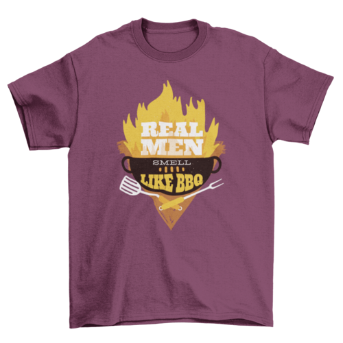 Real Men BBQ T-shirt