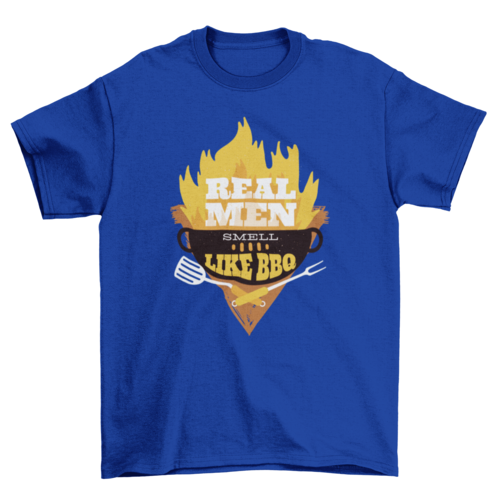 Real Men BBQ T-shirt
