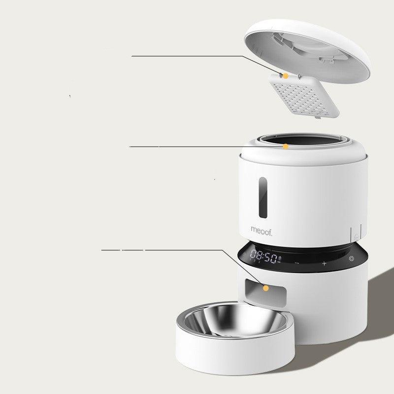 Meoof Automatic Duofeed Cat Feeder - Capsule Design