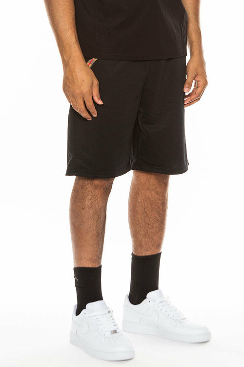Checkered Men's Detail Shorts EMS4102