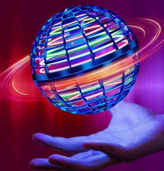 Flying Ball Boomerang Drone Flyorb Magic With LED Lights Gift Hover Ball Fly Nova Orb Flying Spinner Fidget Children Family Toys