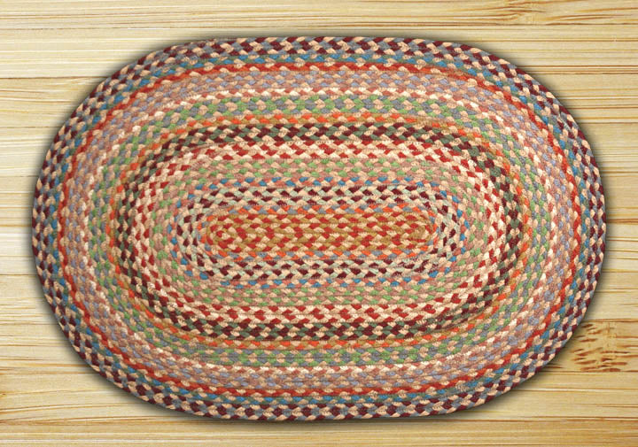 Earth Rugs 03-328 Multi 1 Oval Rug
