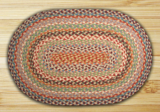 Earth Rugs 03-328 Multi 1 Oval Rug