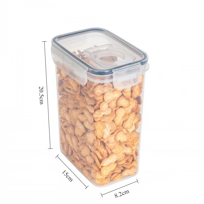 Airtight Food Storage Containers with Lid Pantry Organizer Cereal Dispenser Cereal Containers Food Storage Box Kitchen Organizer
