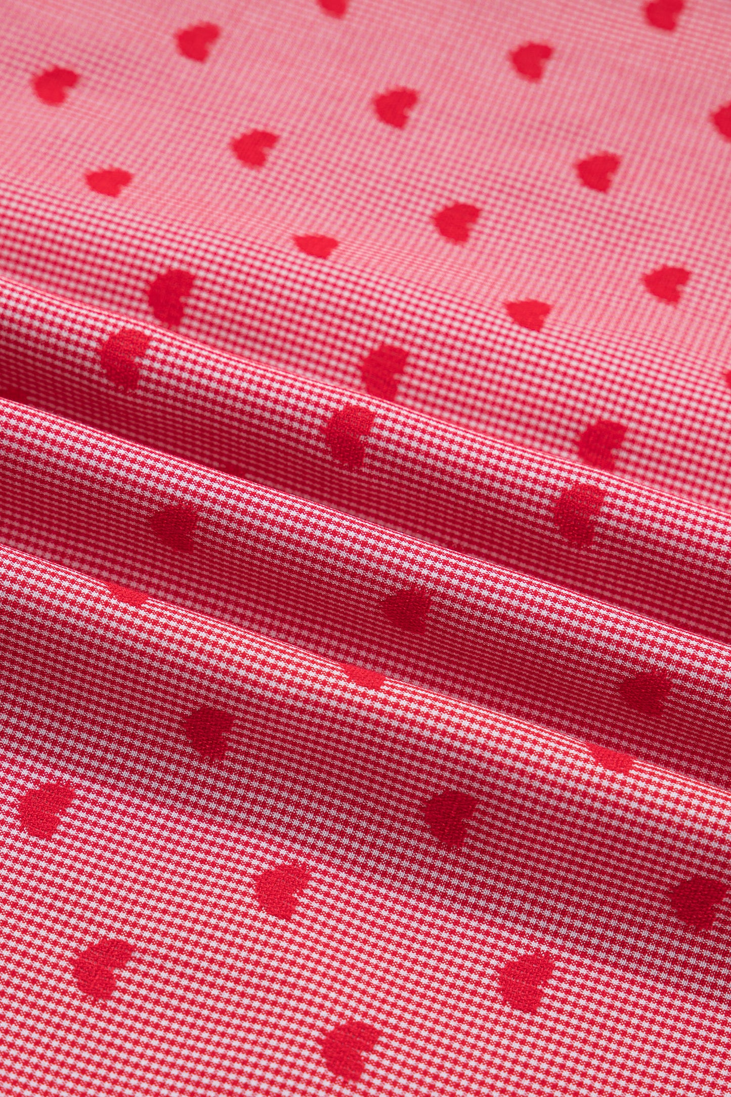 Valentine Heart Short Sleeve Buttoned Shirt