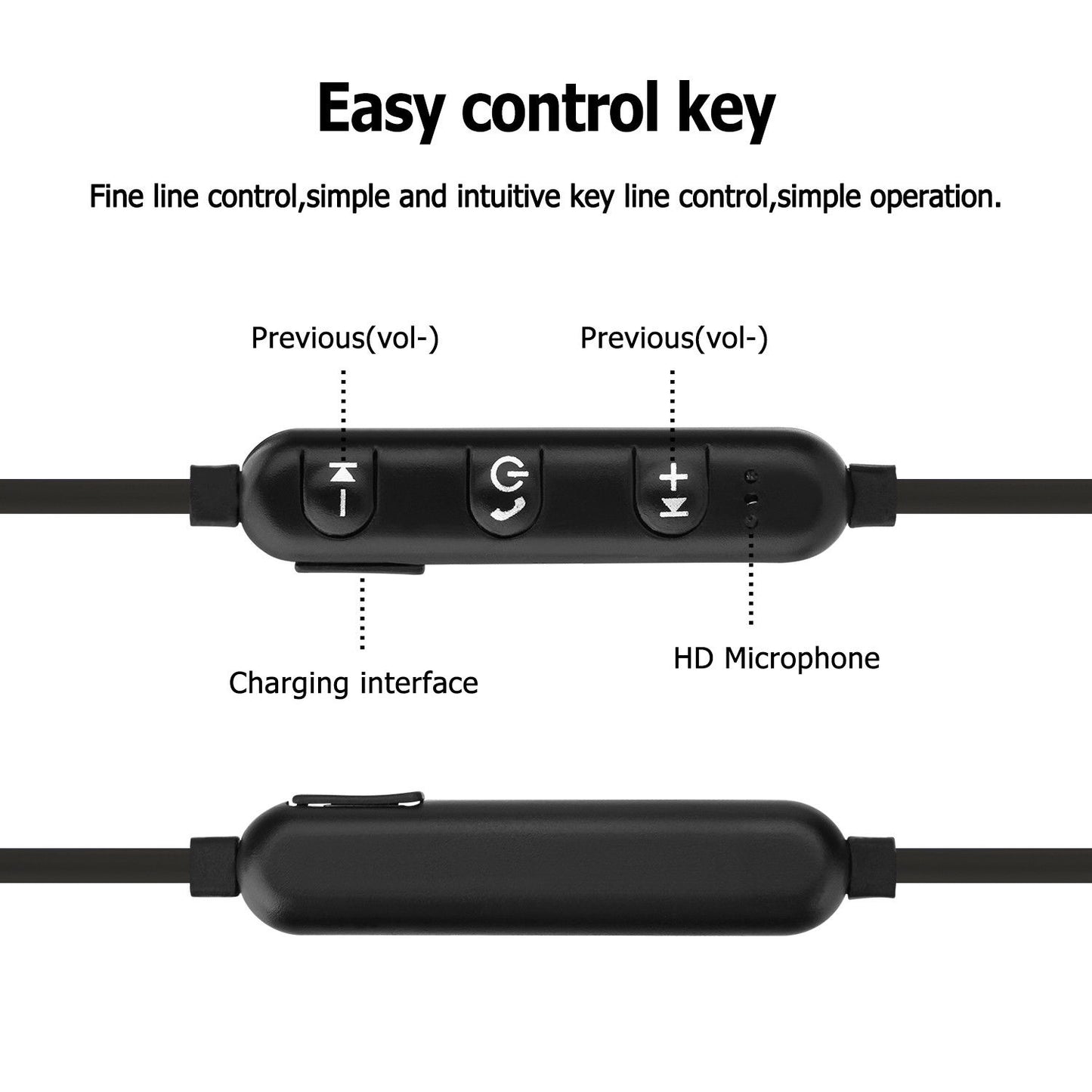 Wireless Bluetooth 4.0 Headset-Sports Earphones