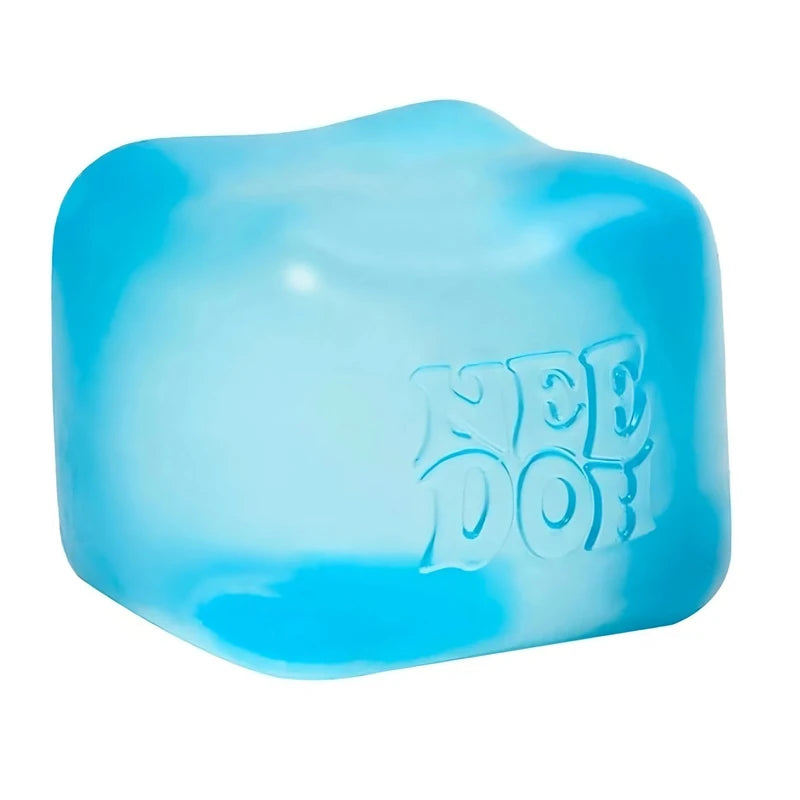 Needoh Squishy Schylling Nice Cube, Sensory Stress Reliever, Fidget Tool, Anti-Anxiety Relief Squeeze Toy For Kids.