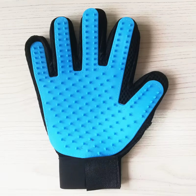 Multicolor Silicone Pet Gloves Cat Dog Hair Removal Dog Supplies Comb Hair Removal Brush Rubber Sticky Hair Gloves