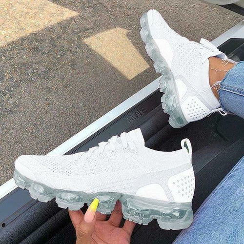 Women's Casual Sneakers-Shoes Mesh Air-Cushion Flat