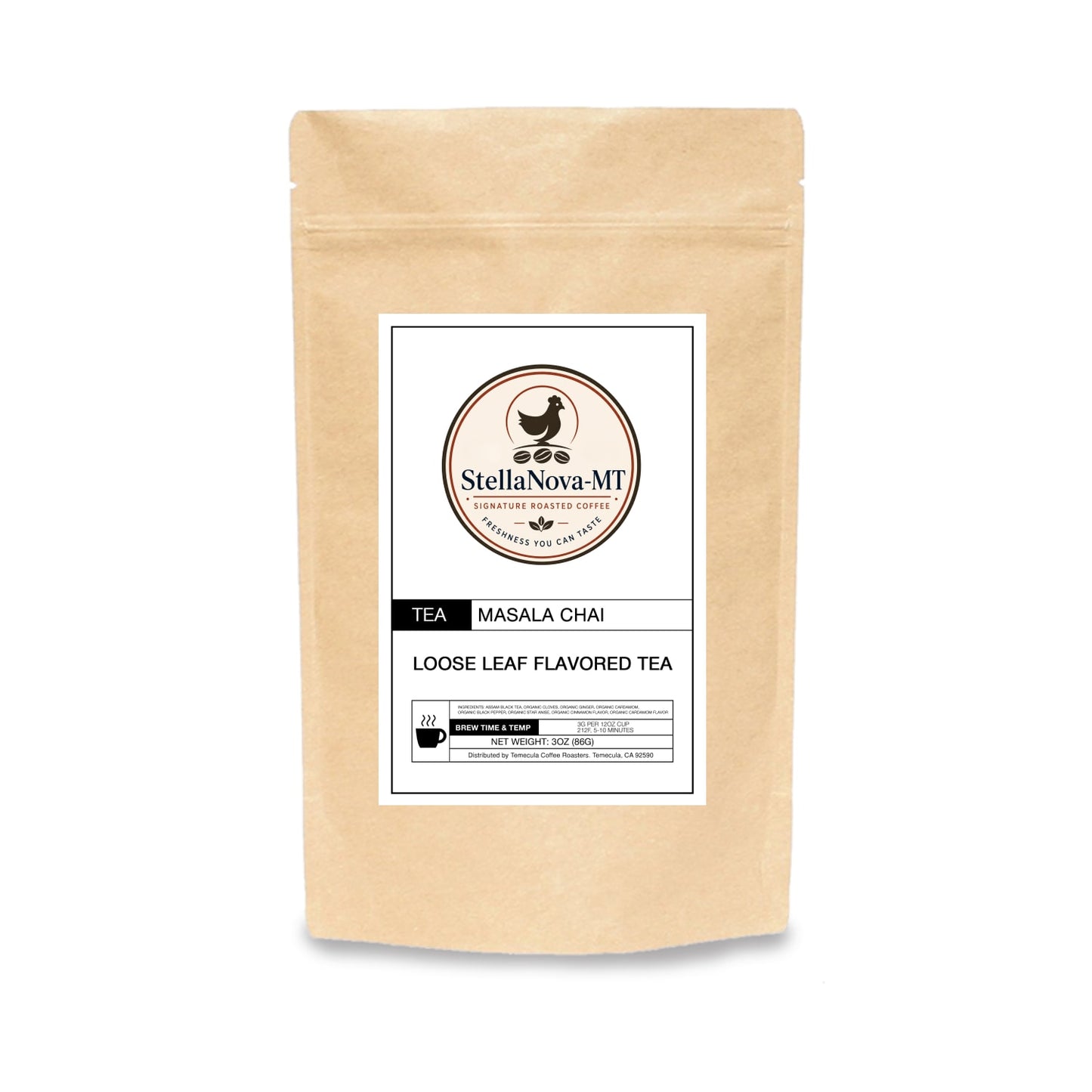 StellaNova-MT Masala Chai Signature Tea