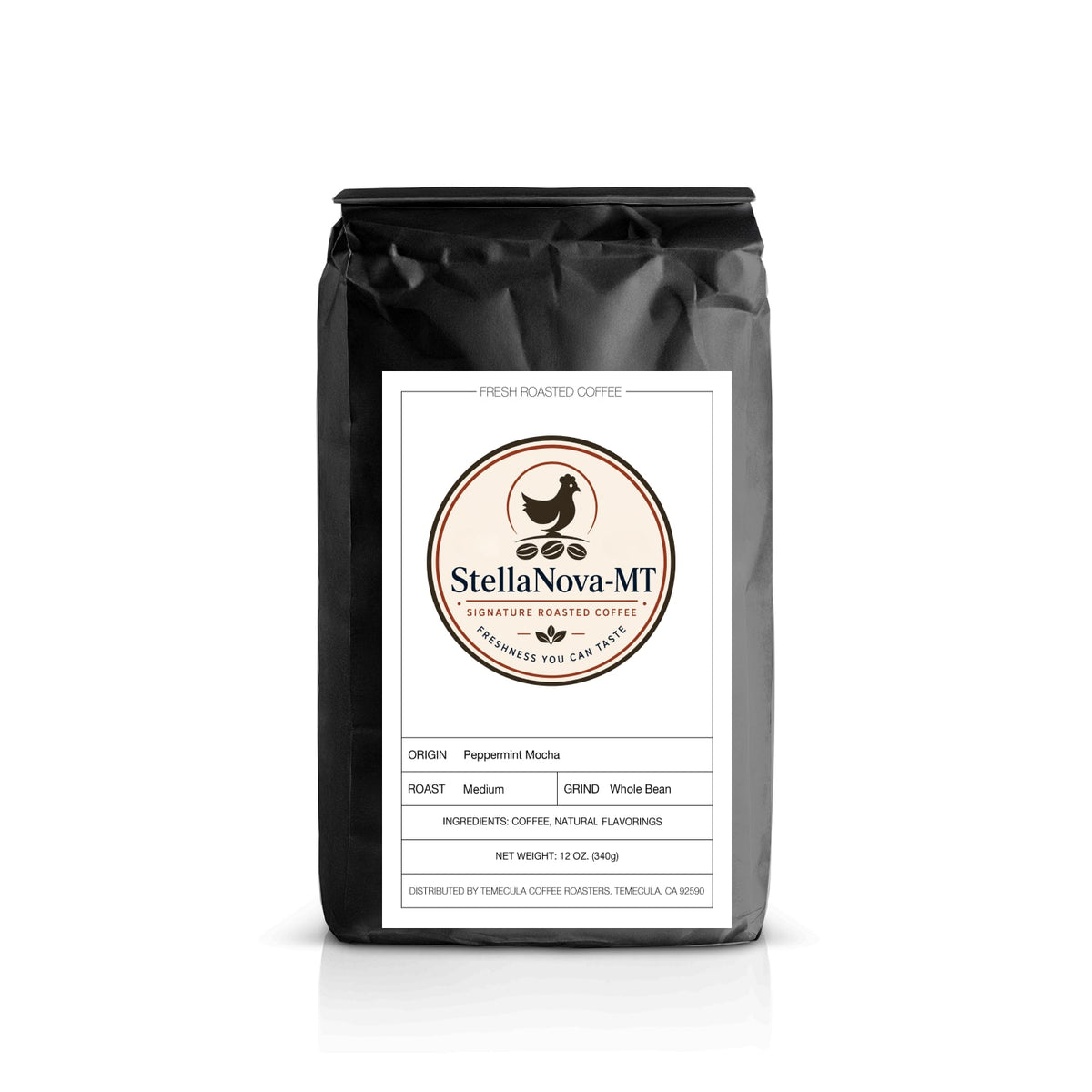StellaNova-MT Signature Gourmet Roasted Peppermint Mocha Coffee