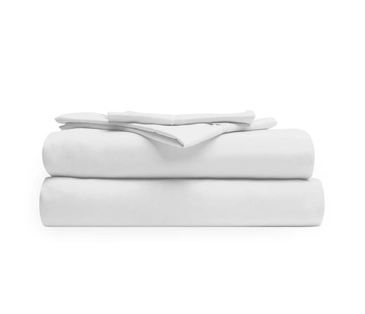 White Microfiber Pillowcases and Sheets